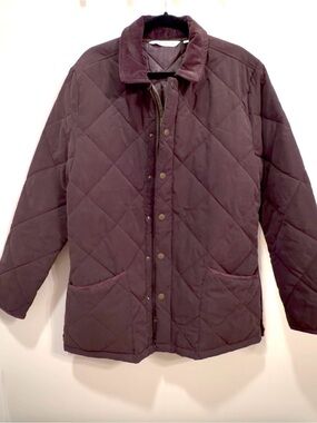 NWOT RAINFOREST Diamond Quilted
Harbor Coat Chocolate M